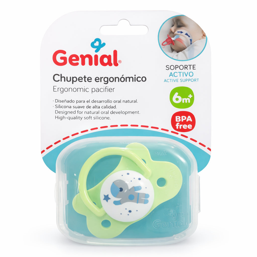 Chupa ergonómica para bebé Genial
