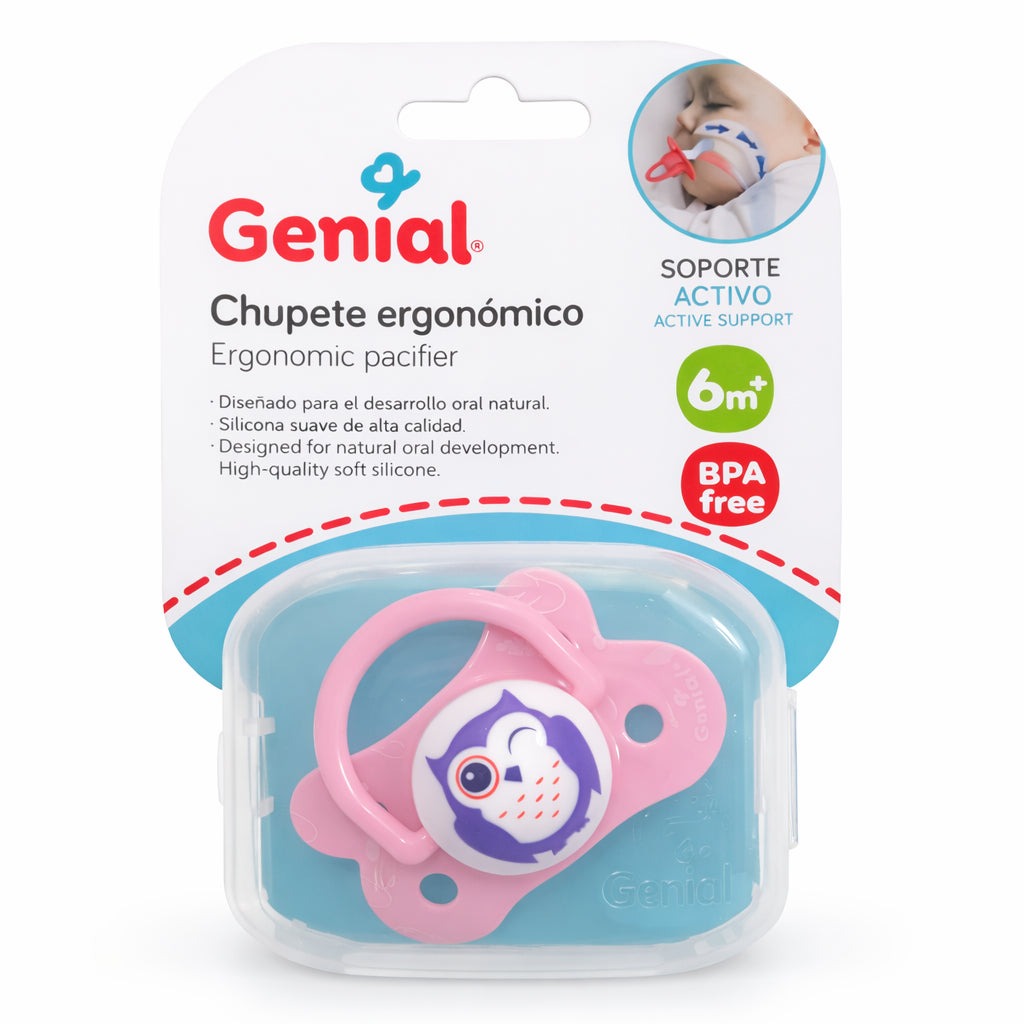 Chupa ergonómica para bebé Genial
