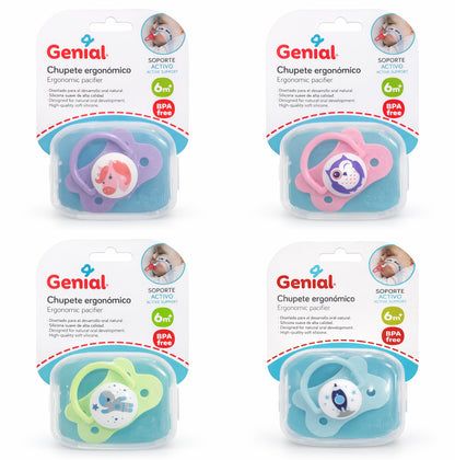 Chupa ergonómica para bebé Genial