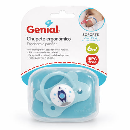 Chupa ergonómica para bebé Genial