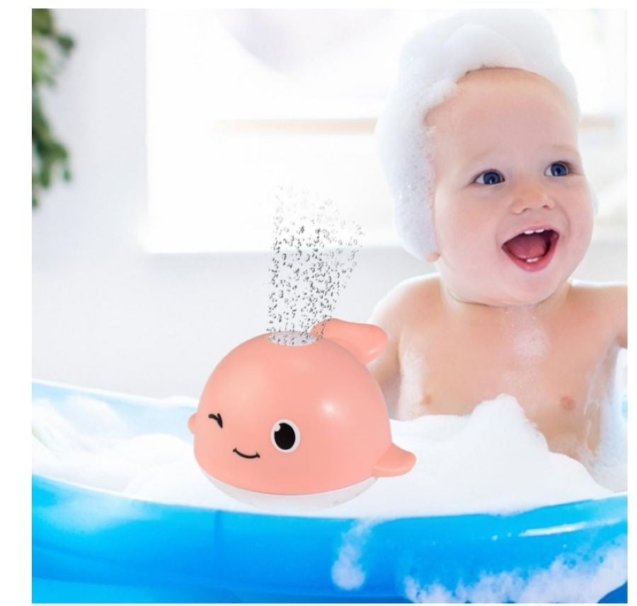 Juguete de baño ballena