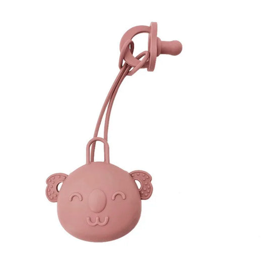 Chupa con protector osito