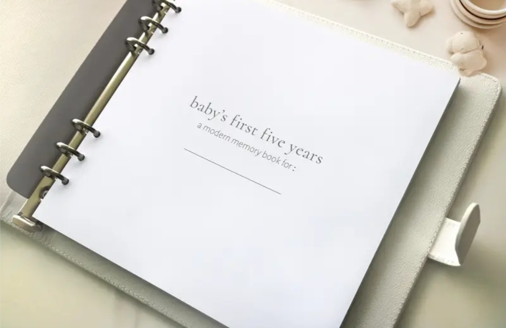 Álbum bebé bienvenido al mundo