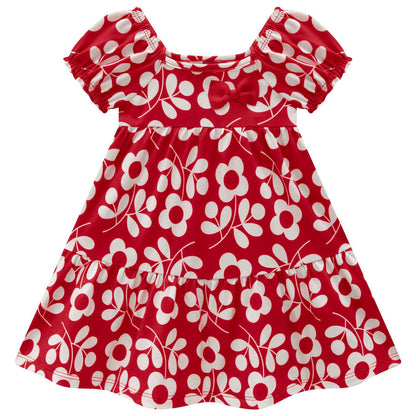 Vestido infantil de flores para niña KYLY
