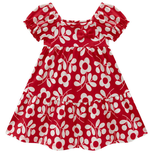 Vestido infantil de flores para niña KYLY
