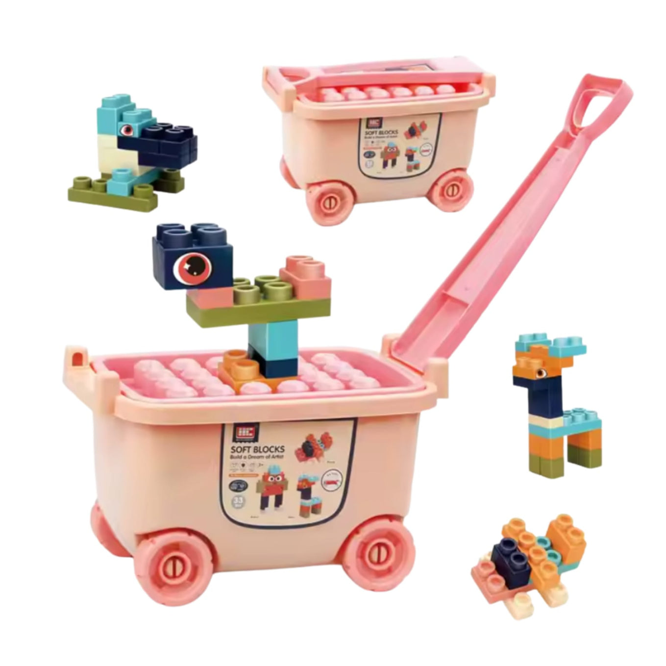 Carro de bloques para bebé