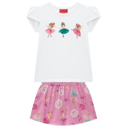 Conjunto falda para bebé niña KYLY
