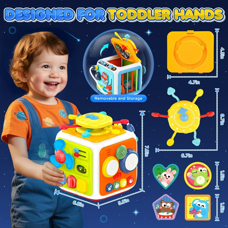 Cubo interactivo para bebé