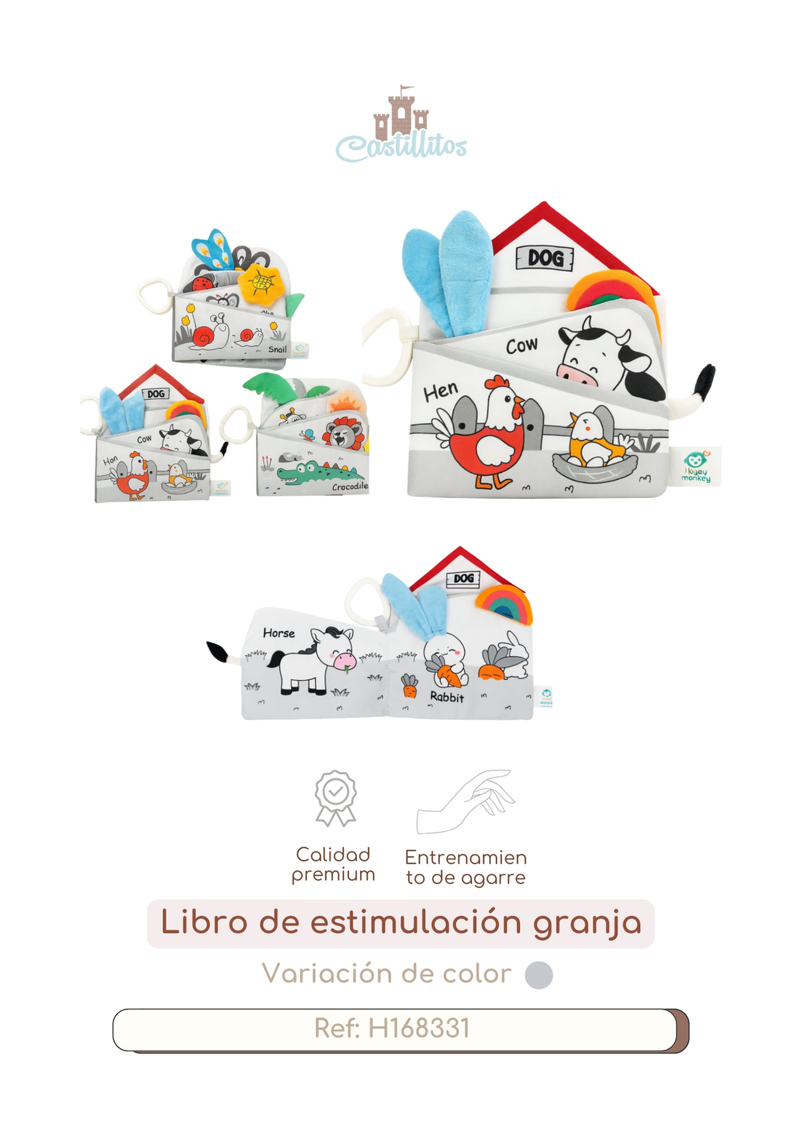 Libro de estimulación granja