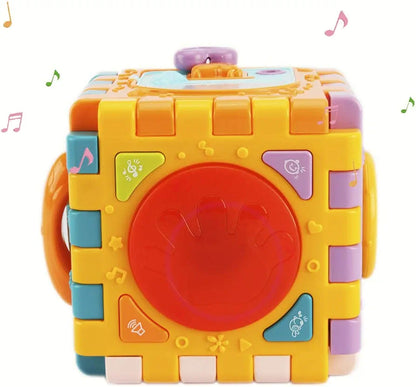 Cubo musical didáctico para bebé