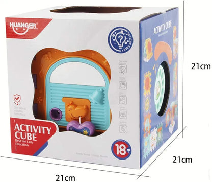 Cubo musical didáctico para bebé