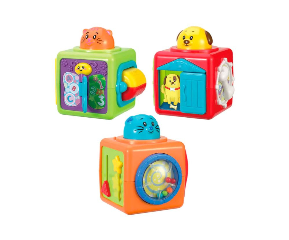 Bloques de actividades para bebé