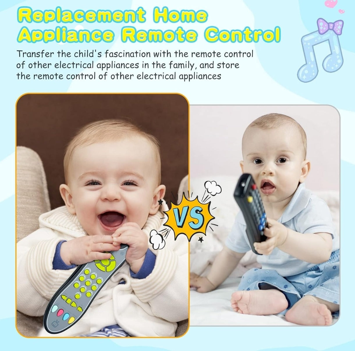 Juguete sensorial control remoto