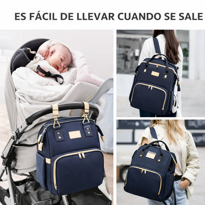 Pañalera multifuncional para bebé