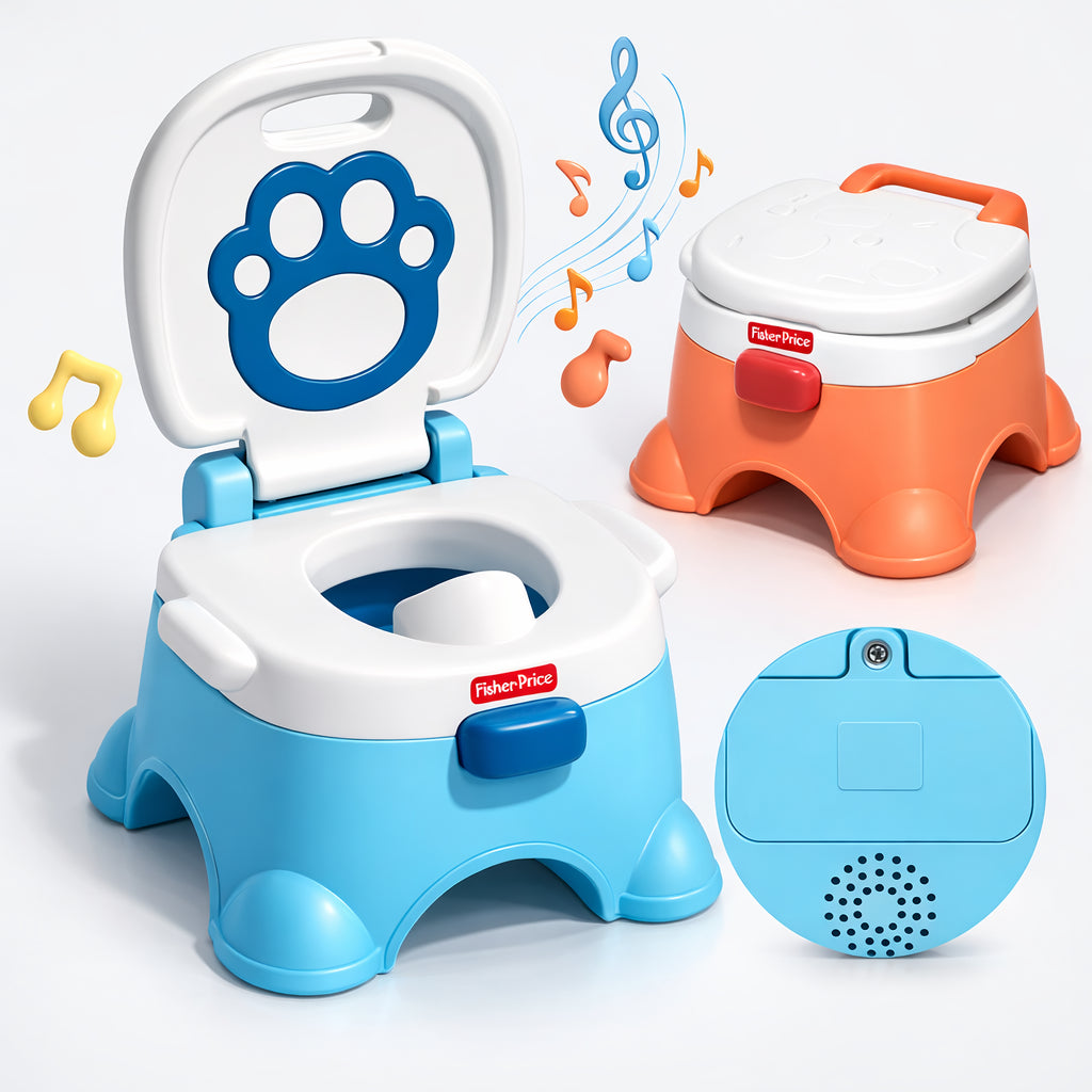Baño entrenador para bebé con sonido