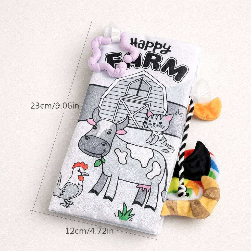 Libro didáctico sensorial para bebé educativo