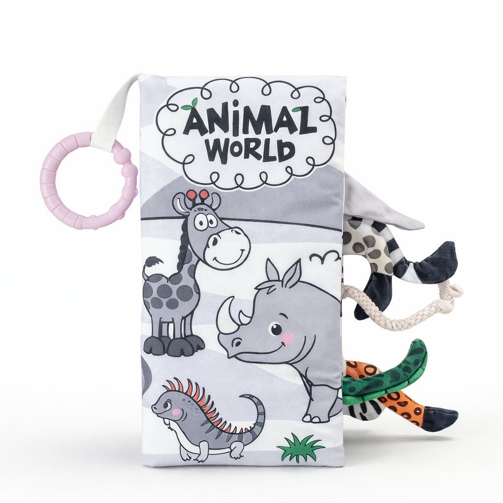 Libro didáctico sensorial para bebé educativo