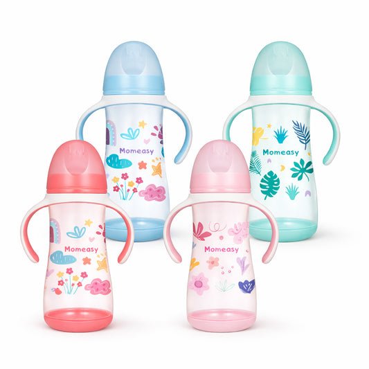 Tetero 14oz con asas Momeasy