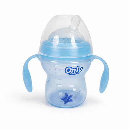 Tetero 5oz con asas antiderrame Only Baby