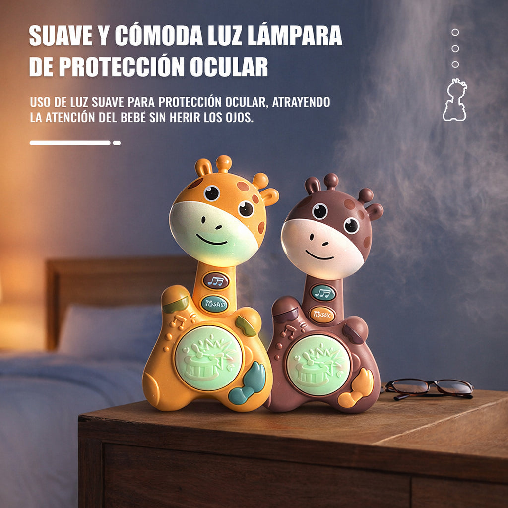 Jirafa interactiva para bebé