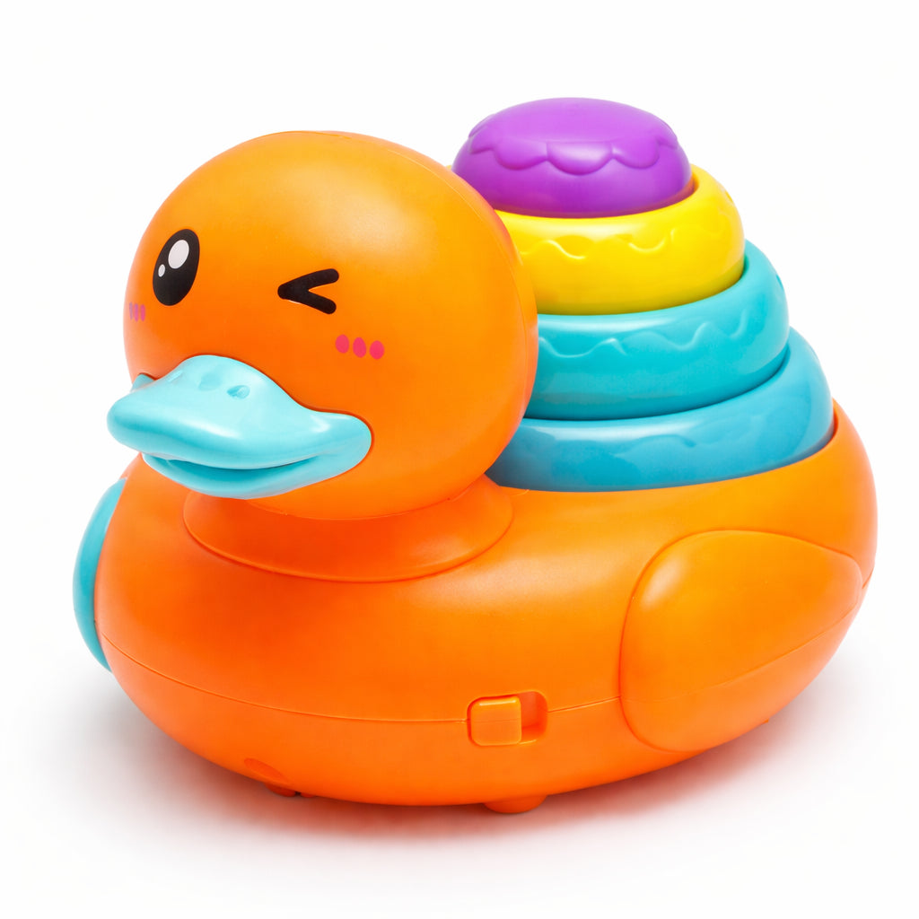 Pato con luces y sonido para bebé