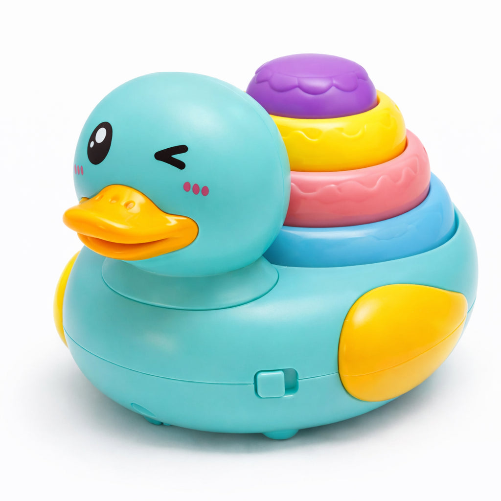 Pato con luces y sonido para bebé