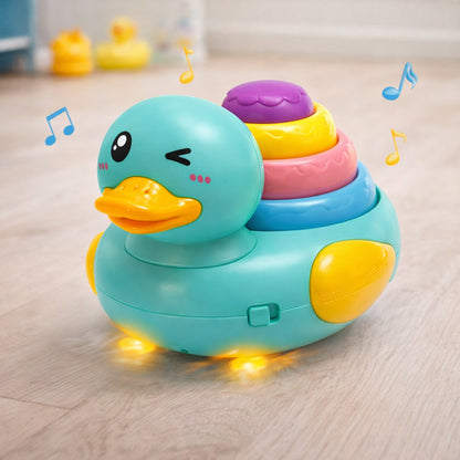Pato con luces y sonido para bebé