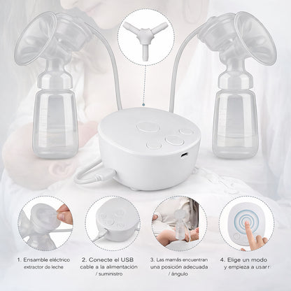 Extractor de leche eléctrico portátil