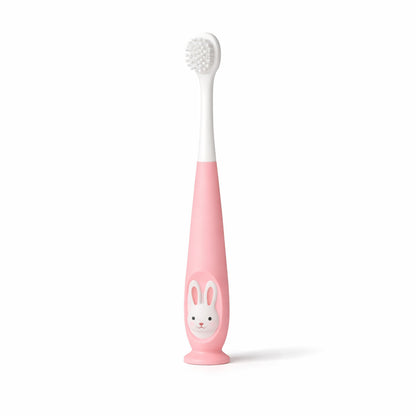Cepillo dental infantil de silicona conejito