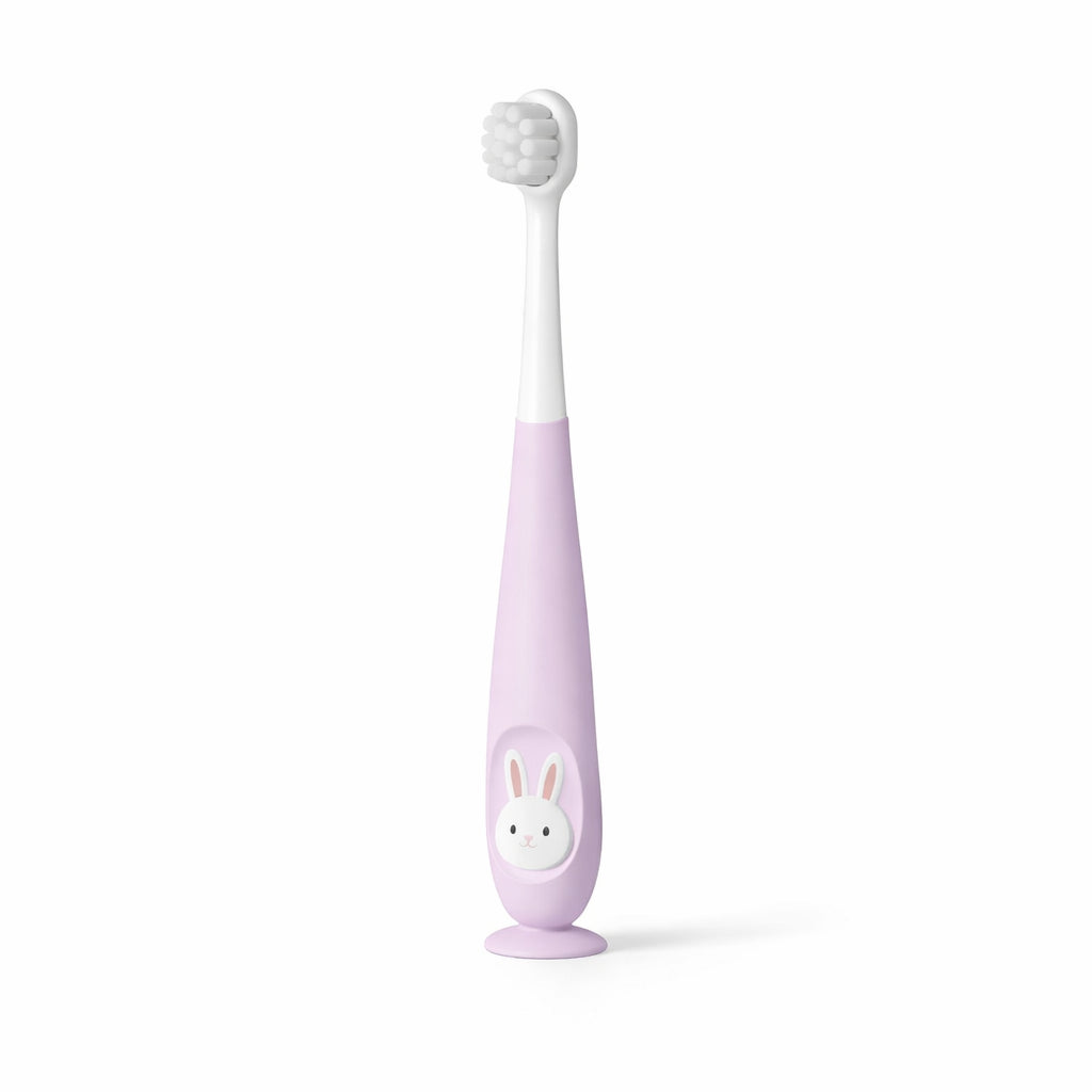 Cepillo dental infantil de silicona conejito