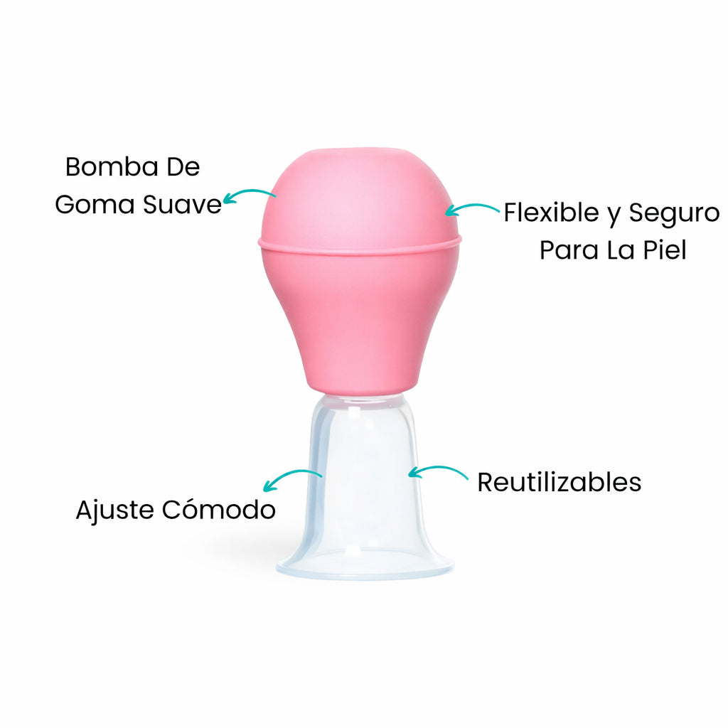 Formador de pezón de silicona para lactancia
