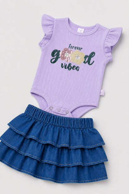 Conjunto Falda 2 Piezas