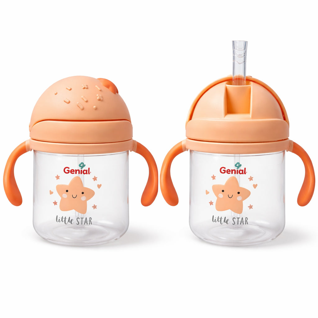 Vaso pitillo con asas para bebé
