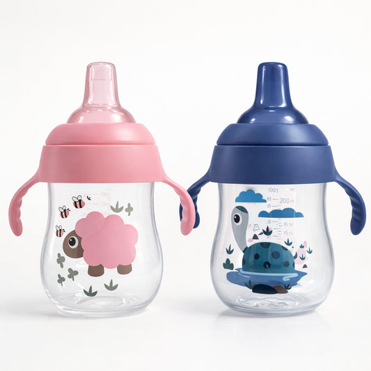 Vaso entrenador antiderrame para bebé