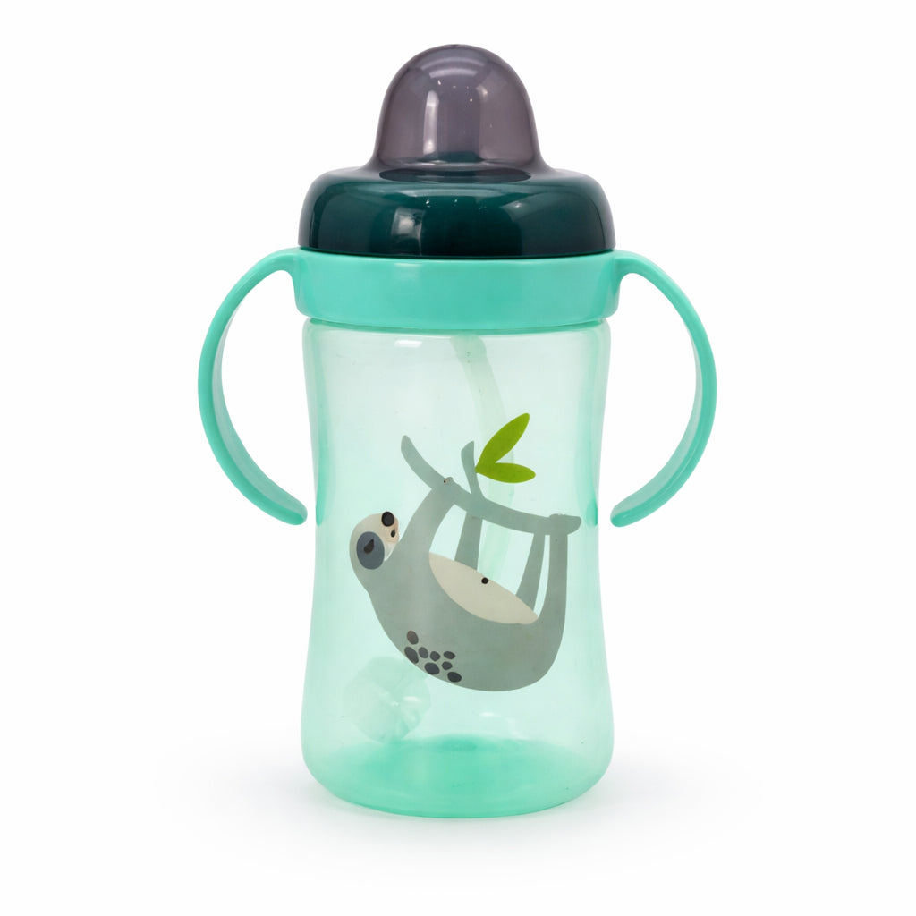 Vaso pitillo para bebé con asas