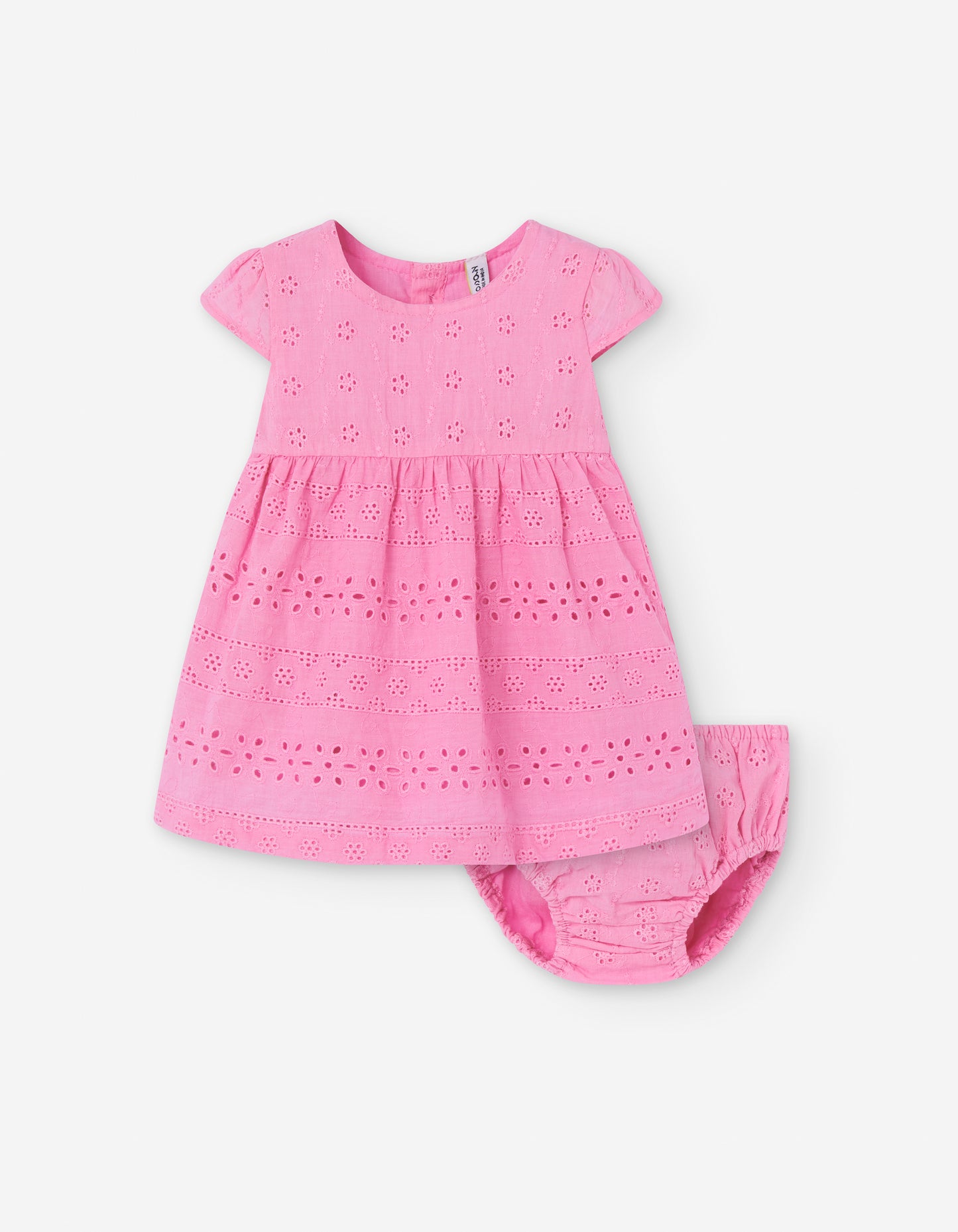 Vestido Con Panty Rosa