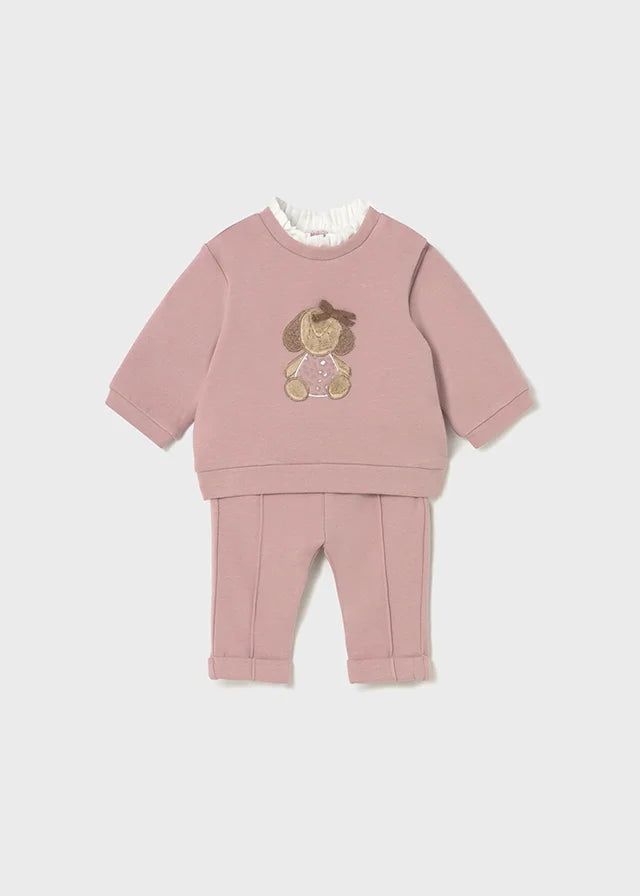 Conjunto Sudadera Buso Rosa