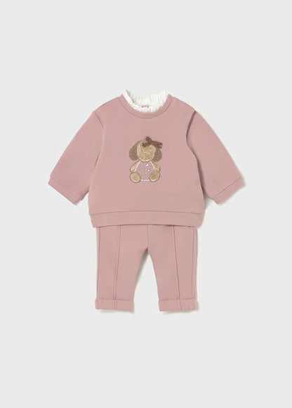 Conjunto Sudadera Buso Rosa