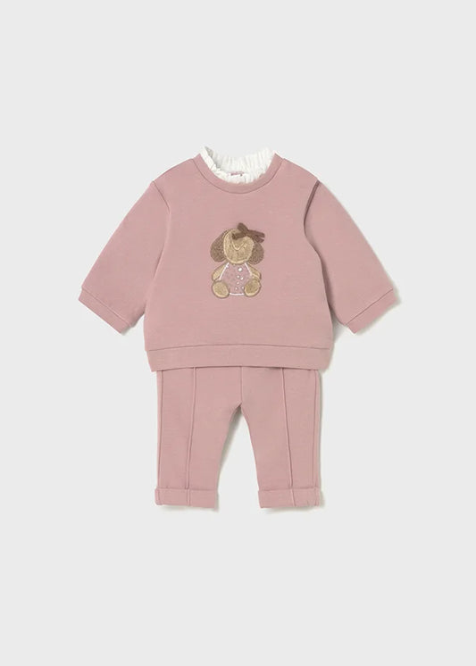Conjunto Sudadera Buso Rosa