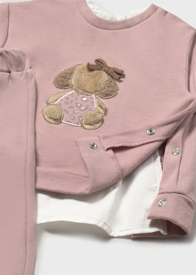 Conjunto Sudadera Buso Rosa