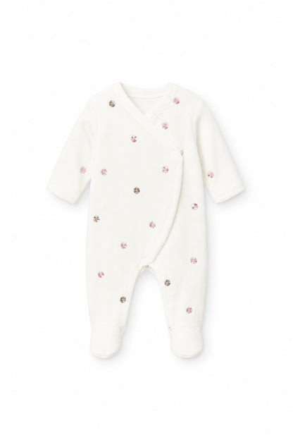 Pijama Entera Crudo-Marfil