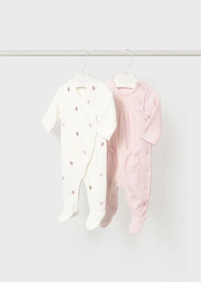 Pijama Entera Crudo-Marfil
