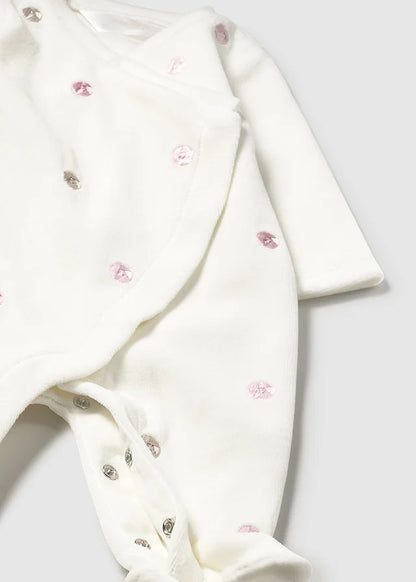 Pijama Entera Crudo-Marfil