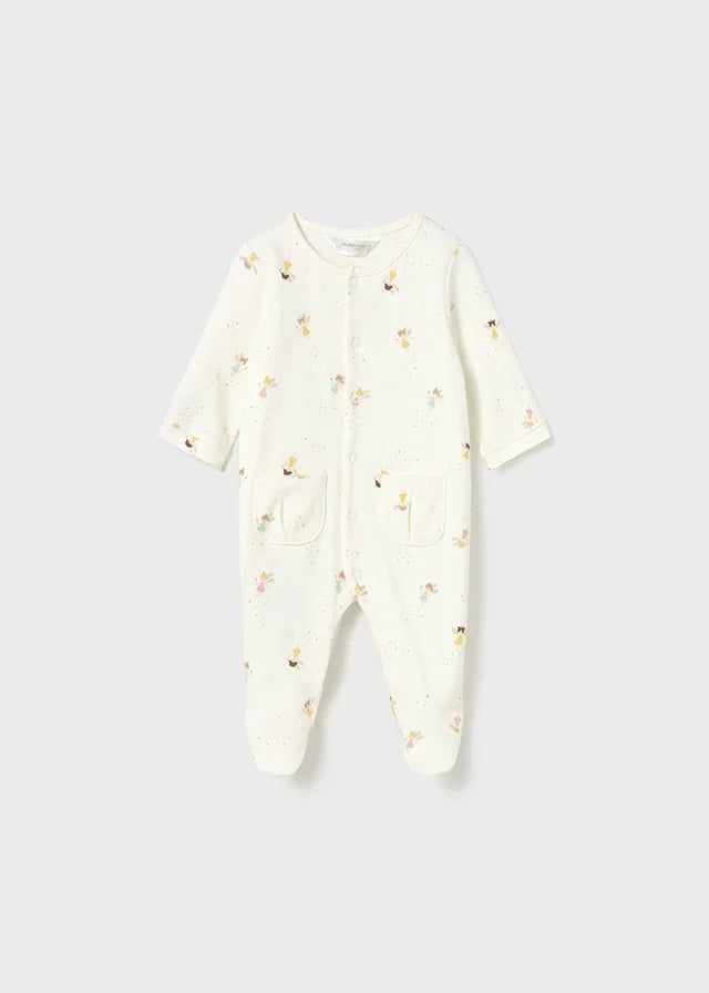 Pijama Entera Hadas Crudo-Marfil