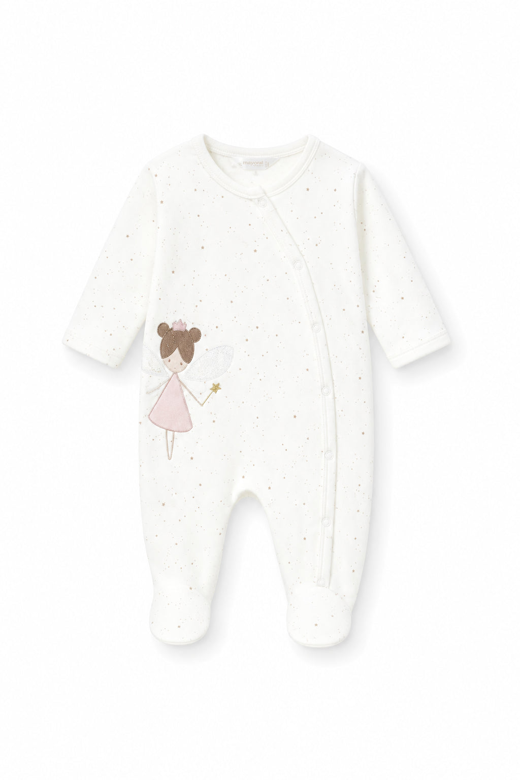 Pijama Entera Hadas Crudo-Marfil