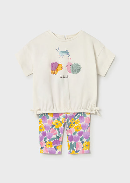 Conjunto Legging Estampado Y Camiseta Mayoral