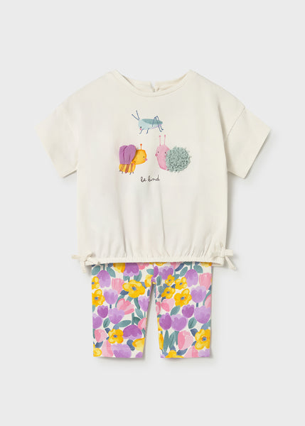 Conjunto Legging Estampado Y Camiseta Mayoral