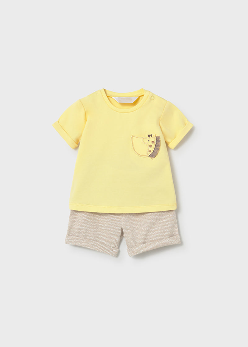 Conjunto 2 Pzs Pantalon Corto