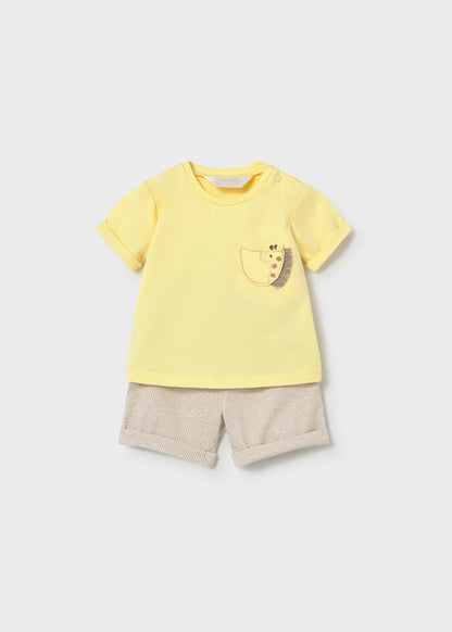 Conjunto 2 Pzs Pantalon Corto