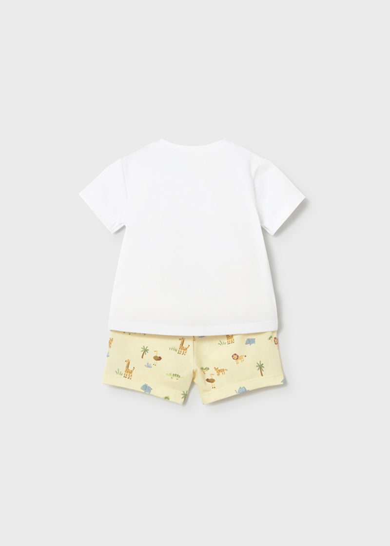Conjunto 2 Pzs Pantalon Corto
